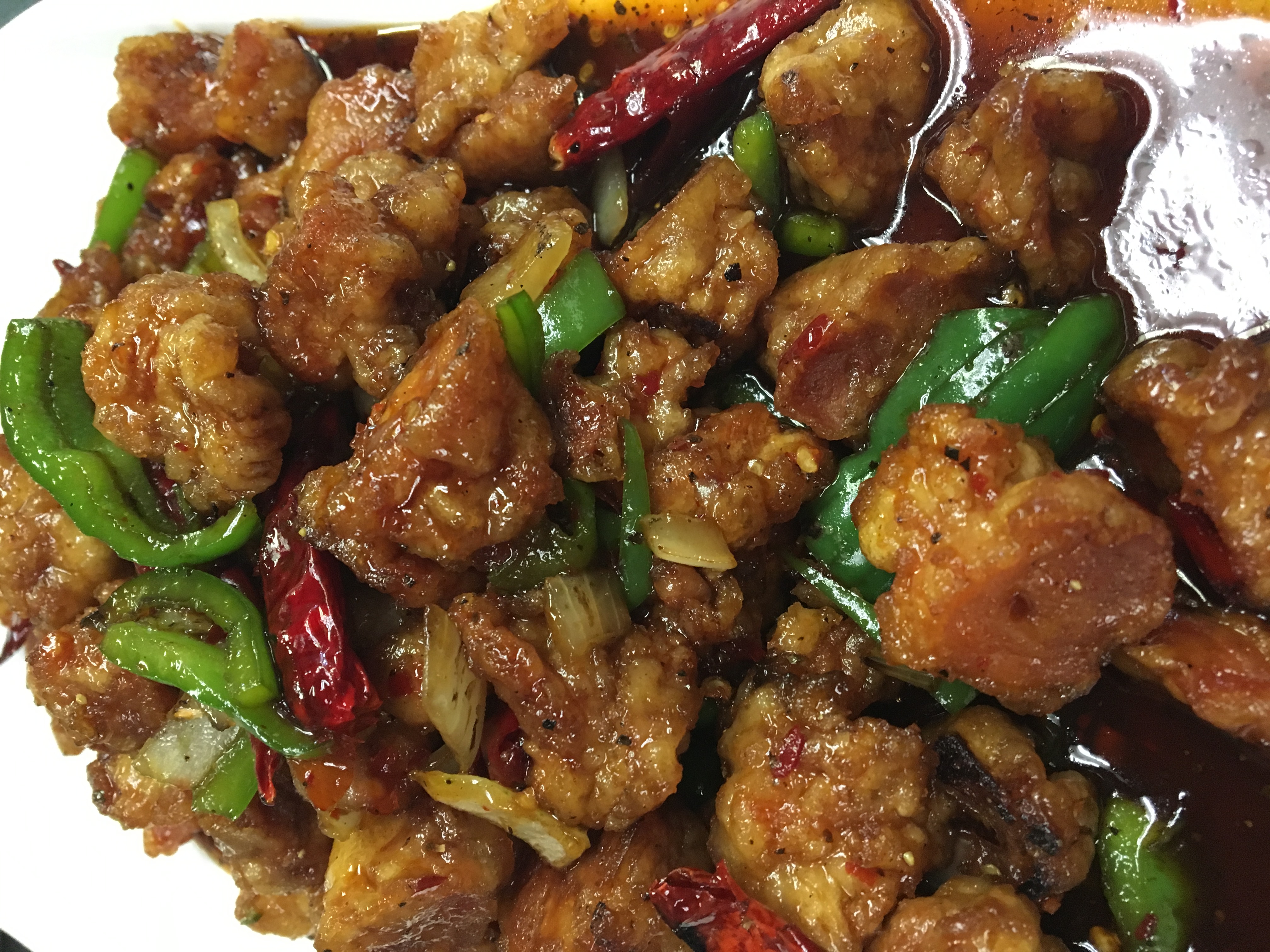 chinese black pepper chicken